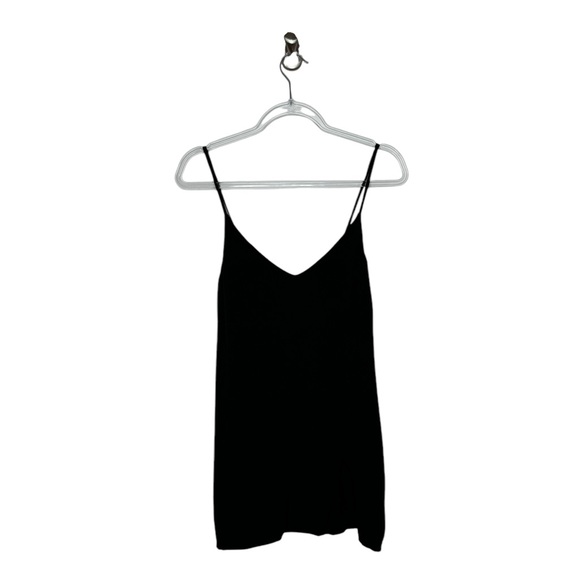 Reformation | The Marlowe Mini Slip Dress in Black XS - Picture 3 of 8